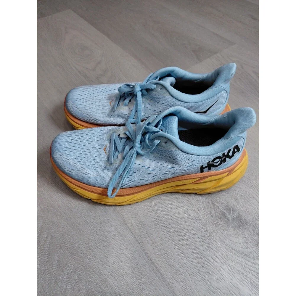 Size 7B - Hoka One One HOKA Clifton 8 Summer Song Ice Flow Women's Sneakers